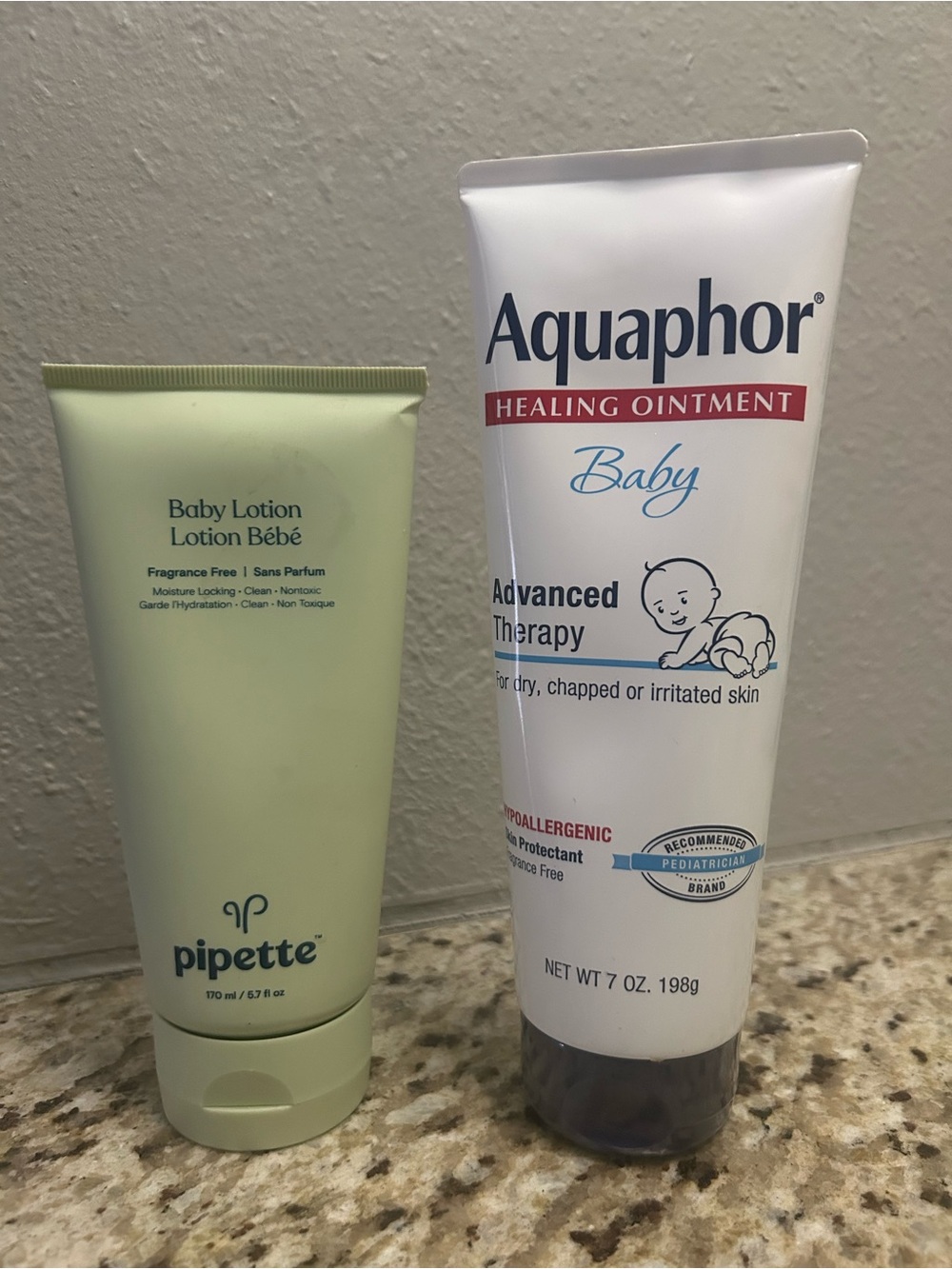 Aquaphor Baby Advanced Therapy & Pipette Baby Lotion Duo